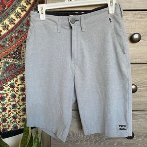Gray Billabong shorts waist 28